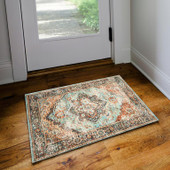 Dalyn Jericho JC2 Mist Scatter Area Rug Room Scene Dalyn Jericho JC2 Mist Scatter Area Rug Room Scene
