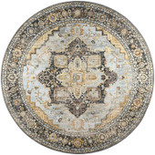 Dalyn Jericho JC2 Pewter Round Area Rug Dalyn Jericho JC2 Pewter Round Area Rug
