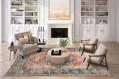 Dalyn Jericho JC2 Spice Area Rug Room Scene 2 Dalyn Jericho JC2 Spice Area Rug Room Scene 2