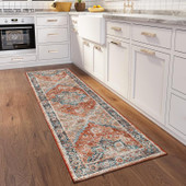 Dalyn Jericho JC2 Spice Runner Area Rug Room Scene Dalyn Jericho JC2 Spice Runner Area Rug Room Scene