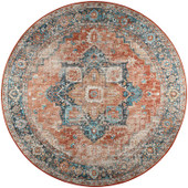 Dalyn Jericho JC2 Spice Round Area Rug Dalyn Jericho JC2 Spice Round Area Rug