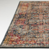 Dalyn Jericho JC3 Charcoal Area Rug Corner 3