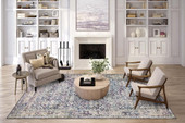 Dalyn Jericho JC3 Violet Area Rug Room Scene 2 Dalyn Jericho JC3 Violet Area Rug Room Scene 2