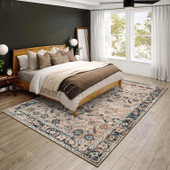 Dalyn Jericho JC4 Taupe Area Rug Room Scene Dalyn Jericho JC4 Taupe Area Rug Room Scene
