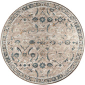 Dalyn Jericho JC4 Taupe Round Area Rug