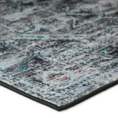 Dalyn Jericho JC5 Steel Area Rug Corner 2