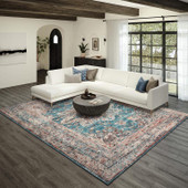 Dalyn Jericho JC6 Riviera Area Rug Room Scene 3