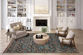 Dalyn Jericho JC8 Navy Area Rug Room Scene 2 Dalyn Jericho JC8 Navy Area Rug Room Scene 2