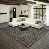 Dalyn Jericho JC8 Navy Area Rug Room Scene 3 Dalyn Jericho JC8 Navy Area Rug Room Scene 3