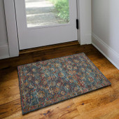 Dalyn Jericho JC8 Navy Scatter Area Rug Room Scene Dalyn Jericho JC8 Navy Scatter Area Rug Room Scene