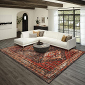 Dalyn Jericho JC9 Canyon Area Rug Room Scene 3 Dalyn Jericho JC9 Canyon Area Rug Room Scene 3