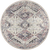 Dalyn Jericho JC9 Pearl Round Area Rug Dalyn Jericho JC9 Pearl Round Area Rug