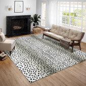 Dalyn Mali ML3 Ivory Area Rug Room Scene 2 Dalyn Mali ML3 Ivory Area Rug Room Scene 2