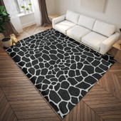 Dalyn Mali ML4 Midnight Area Rug Room Scene Dalyn Mali ML4 Midnight Area Rug Room Scene