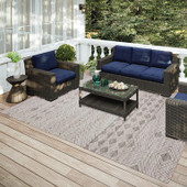Dalyn Sedona SN1 Sage Area Rug Room Scene Dalyn Sedona SN1 Sage Area Rug Room Scene
