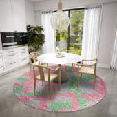 Dalyn Sedona SN11 Fruity Round Area Rug Room Scene