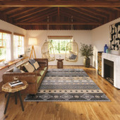 Dalyn Sedona SN12 Midnight Area Rug Room Scene 2 Dalyn Sedona SN12 Midnight Area Rug Room Scene 2