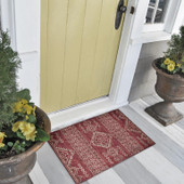 Dalyn Sedona SN14 Paprika Scatter Area Rug Room Scene 2