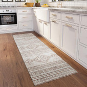 Dalyn Sedona SN14 Putty Runner Area Rug Room Scene Dalyn Sedona SN14 Putty Runner Area Rug Room Scene