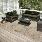 Dalyn Sedona SN15 Moss Area Rug Room Scene Dalyn Sedona SN15 Moss Area Rug Room Scene