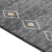 Dalyn Sedona SN3 Charcoal Area Rug Edge Dalyn Sedona SN3 Charcoal Area Rug Edge