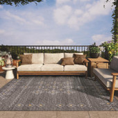 Dalyn Sedona SN3 Charcoal Area Rug Room Scene 2 Dalyn Sedona SN3 Charcoal Area Rug Room Scene 2