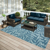 Dalyn Sedona SN5 Denim Area Rug Room Scene Dalyn Sedona SN5 Denim Area Rug Room Scene