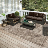Dalyn Sedona SN7 Taupe Area Rug Room Scene Dalyn Sedona SN7 Taupe Area Rug Room Scene