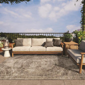 Dalyn Sedona SN8 Denim Area Rug Room Scene 2 Dalyn Sedona SN8 Denim Area Rug Room Scene 2