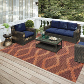 Dalyn Sedona SN9 Spice Area Rug Room Scene Dalyn Sedona SN9 Spice Area Rug Room Scene