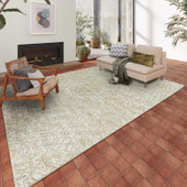 Dalyn Winslow WL2 Aloe Area Rug Room Scene Dalyn Winslow WL2 Aloe Area Rug Room Scene
