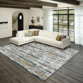 Dalyn Winslow WL6 Grey Area Rug Room Scene 2