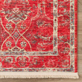 Dalyn Marbella MB5 Poppy Area Rug Corner