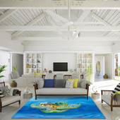 Dalyn Harbor HA3 Ocean Area Rug Room Scene Dalyn Harbor HA3 Ocean Area Rug Room Scene
