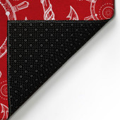 Dalyn Harbor HA9 Red Area Rug Backing Dalyn Harbor HA9 Red Area Rug Backing