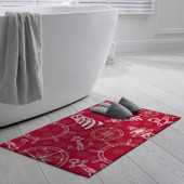 Dalyn Harbor HA9 Red Scatter Area Rug Room Scene Dalyn Harbor HA9 Red Scatter Area Rug Room Scene