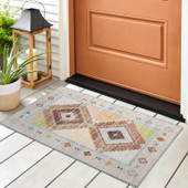 Dalyn Phoenix PH2 Taupe Scatter Area Rug Room Scene Dalyn Phoenix PH2 Taupe Scatter Area Rug Room Scene