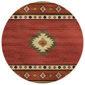 Dalyn Phoenix PH4 Paprika Round Area Rug