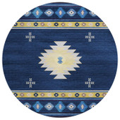 Dalyn Phoenix PH4 Navy Round Area Rug