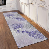Dalyn Seabreeze SZ3 Lavender Runner Area Rug Room Scene Dalyn Seabreeze SZ3 Lavender Runner Area Rug Room Scene