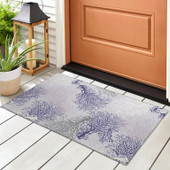 Dalyn Seabreeze SZ3 Lavender Scatter Area Rug Room Scene Dalyn Seabreeze SZ3 Lavender Scatter Area Rug Room Scene