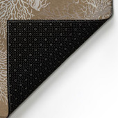 Dalyn Seabreeze SZ3 Taupe Area Rug Backing Dalyn Seabreeze SZ3 Taupe Area Rug Backing