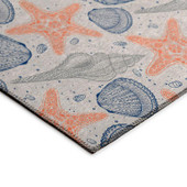 Dalyn Seabreeze SZ4 Flax Area Rug on Angle Dalyn Seabreeze SZ4 Flax Area Rug on Angle