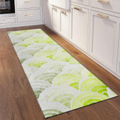 Dalyn Seabreeze SZ5 Lime-In Runner Area Rug Room Scene Dalyn Seabreeze SZ5 Lime-In Runner Area Rug Room Scene
