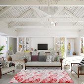 Dalyn Seabreeze SZ5 Scarlett Area Rug Room Scene Dalyn Seabreeze SZ5 Scarlett Area Rug Room Scene