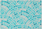 Dalyn Seabreeze SZ7 Teal Scatter Area Rug Dalyn Seabreeze SZ7 Teal Scatter Area Rug