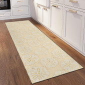 Dalyn Seabreeze SZ10 Ivory Runner Area Rug Room Scene Dalyn Seabreeze SZ10 Ivory Runner Area Rug Room Scene