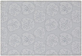Dalyn Seabreeze SZ10 Silver Scatter Area Rug Dalyn Seabreeze SZ10 Silver Scatter Area Rug