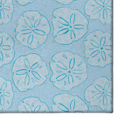 Dalyn Seabreeze SZ10 Sky Area Rug Corner Dalyn Seabreeze SZ10 Sky Area Rug Corner