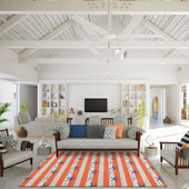 Dalyn Seabreeze SZ12 Salmon Area Rug Room Scene Dalyn Seabreeze SZ12 Salmon Area Rug Room Scene